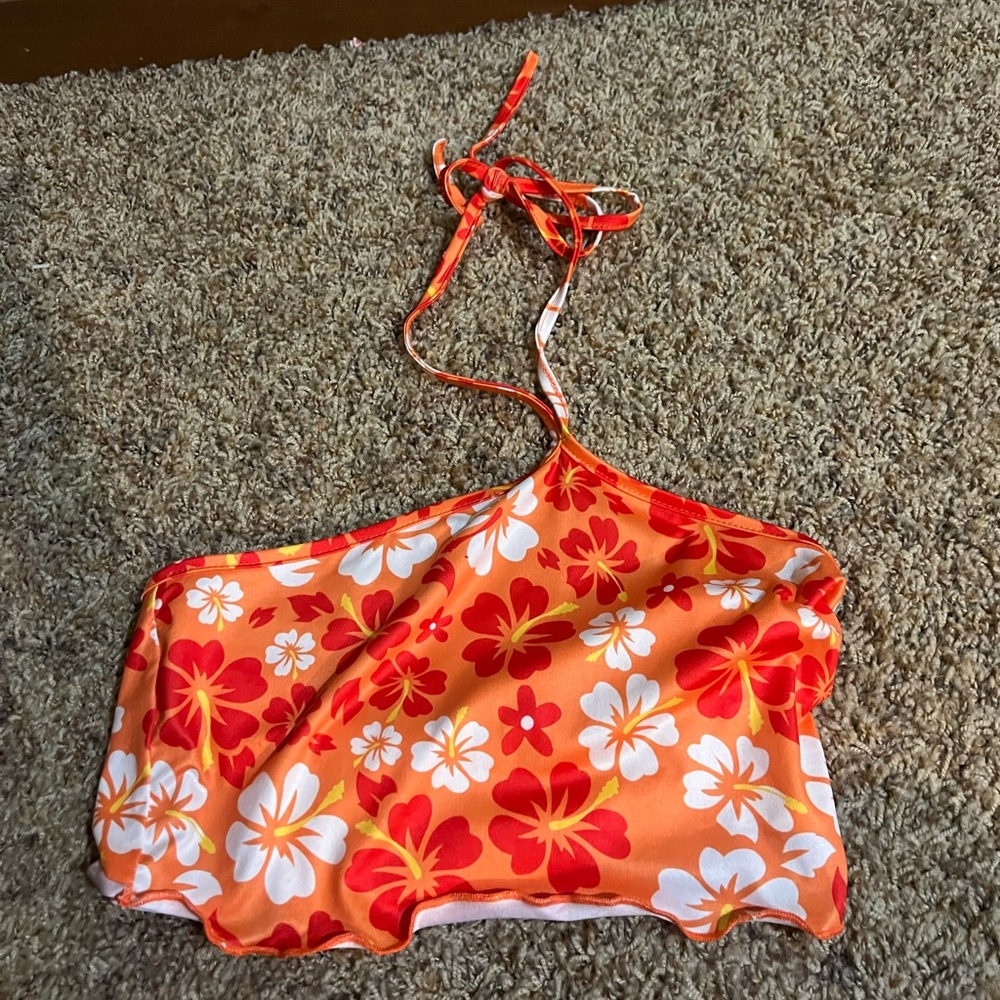small summer floral tank top